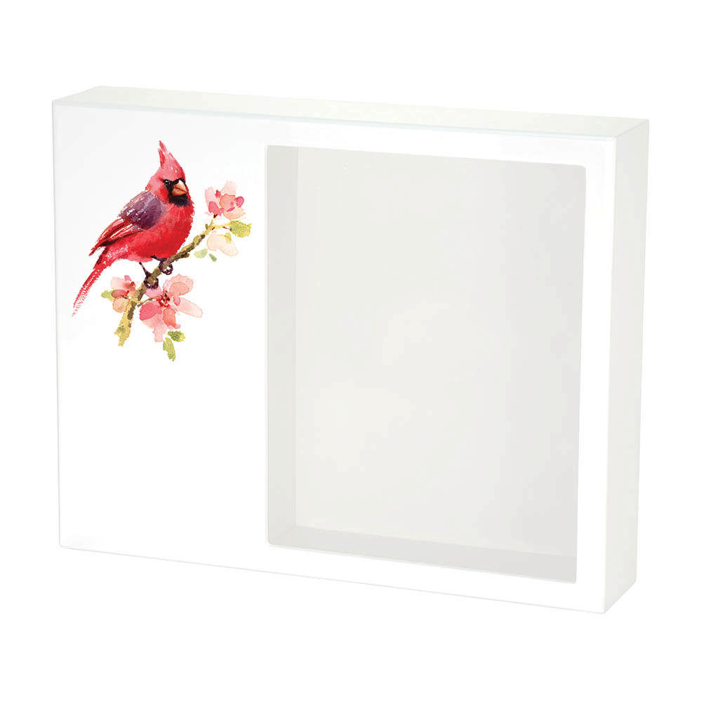 Shadowbox Remembrance Keepsake Cardinal