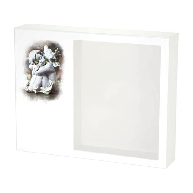 Shadowbox Remembrance Keepsake Cherub
