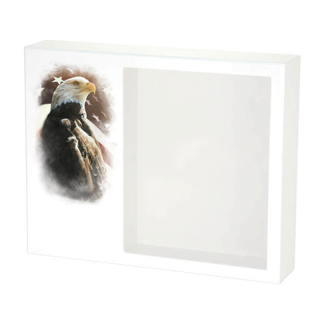 Shadowbox Remembrance Keepsake Eagle