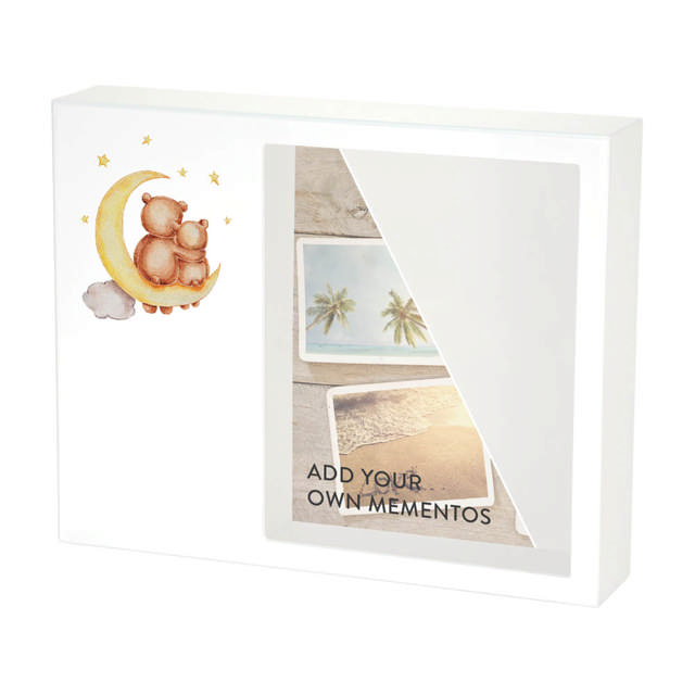 Shadowbox Remembrance Keepsake Teddy Bears