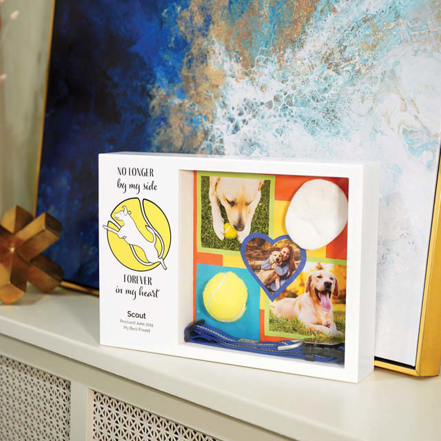 Shadowbox Pet Urn Forever Tennis Ball