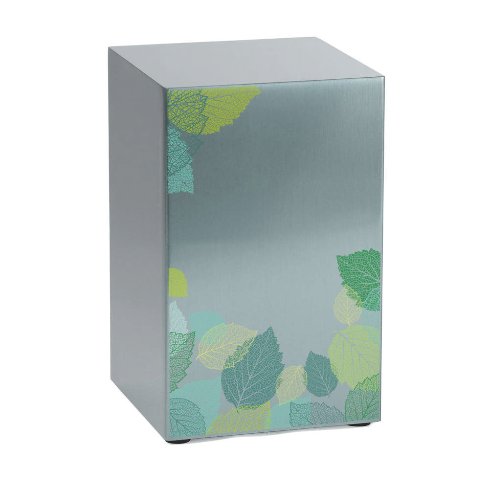 Life Canvas Foliage Pewter, Companion Urn Left Side