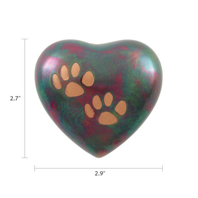 Odyssey® Raku Heart Keepsake