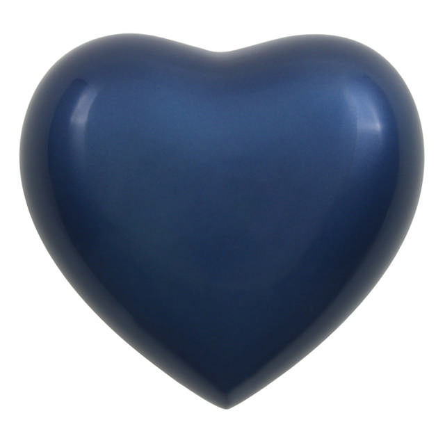 Arielle Sky Blue Heart Urn