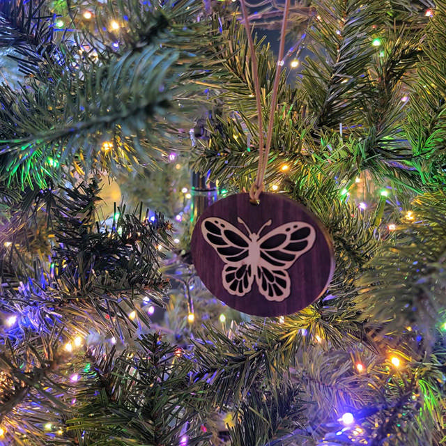 Woodland Pendant Butterfly