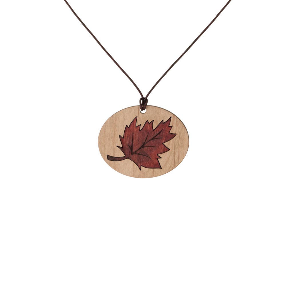 Woodland Pendant Leaf