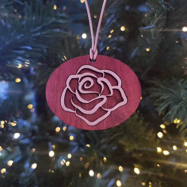 Woodland Pendant Rose