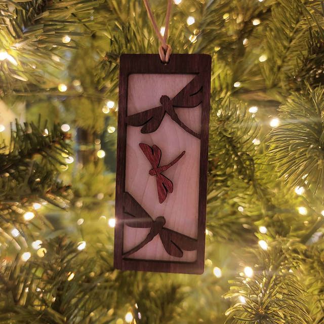 Woodland Pendant Dragonfly