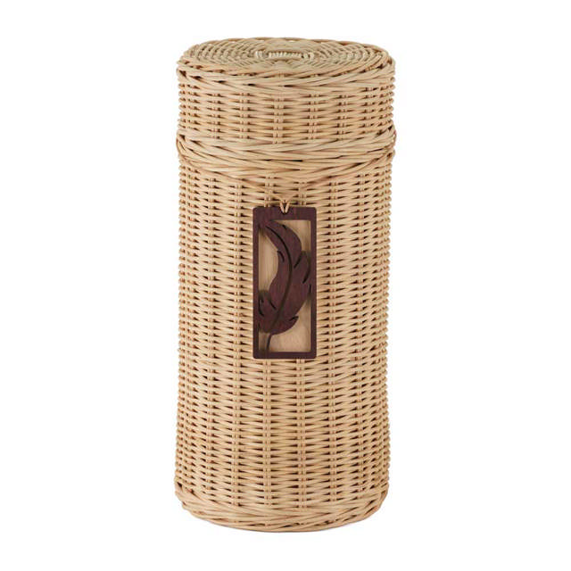 Woodland Pendant Feather