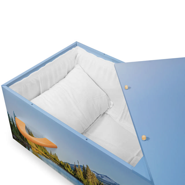 LifeArt Majestic Mountains Cremation Container