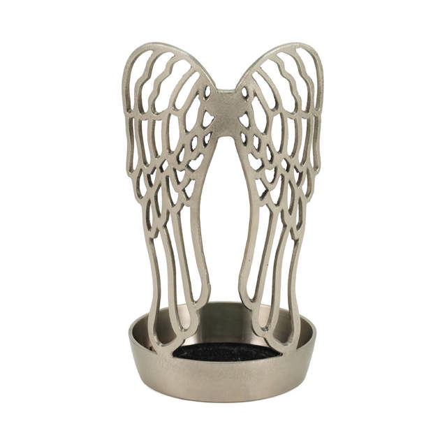 Arabella Wings Textured Pewter Base