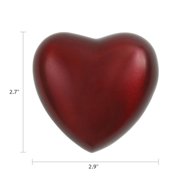 Grecian Crimson Heart Keepsake