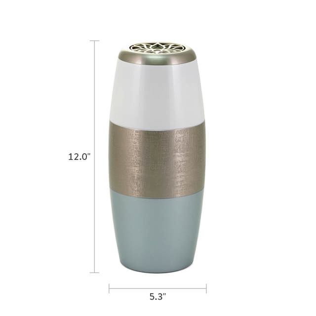 Cascade Scatter™ Allure, Pewter/White/Blue, Lotus