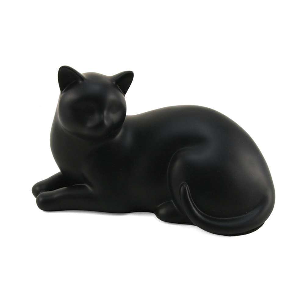 Cozy Cat Black, Petite Urn