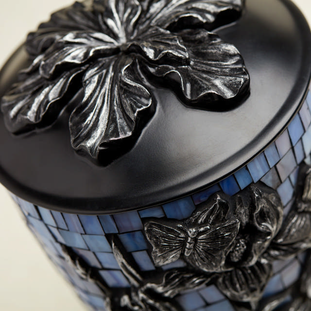 Mosaic Iris, Full Size Urn