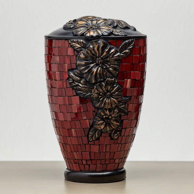 Mosaic Hibiscus, Full Size Urn