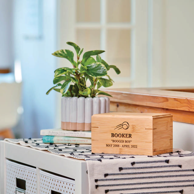 Bamboo Box, Extra Small Urn