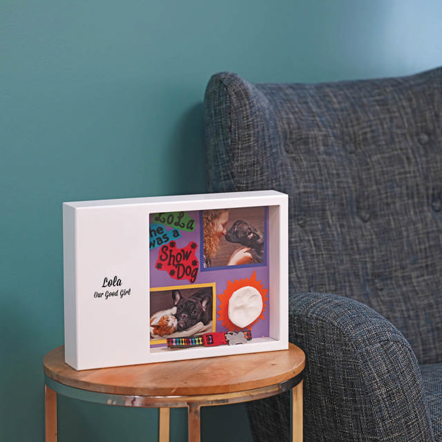 Shadowbox Remembrance Pet Urn