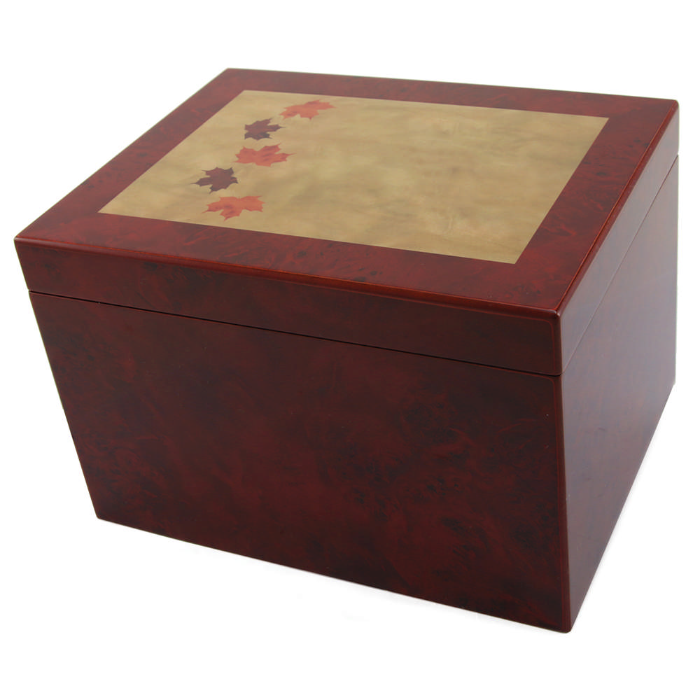 Autumn Leaves Memory Chest