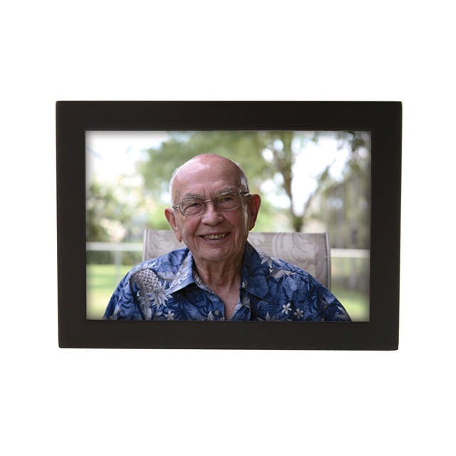 Craftsman Style Memory Chest with Photo Frame