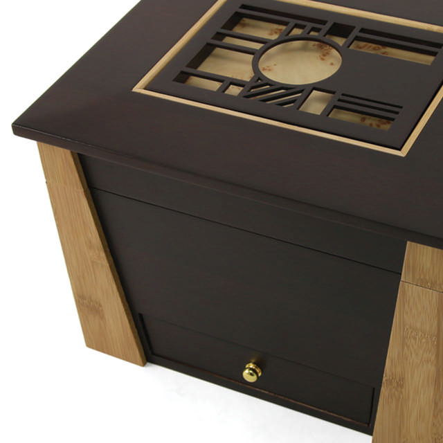 Craftsman Style Memory Chest with Geometric