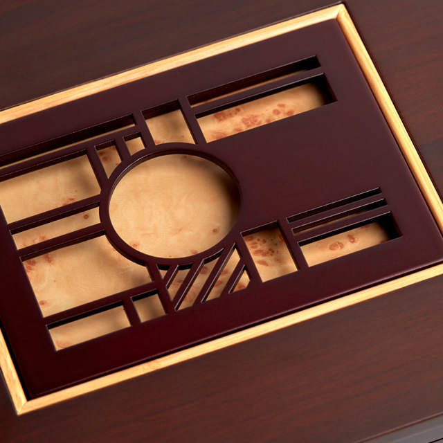 Craftsman Style Memory Chest with Geometric