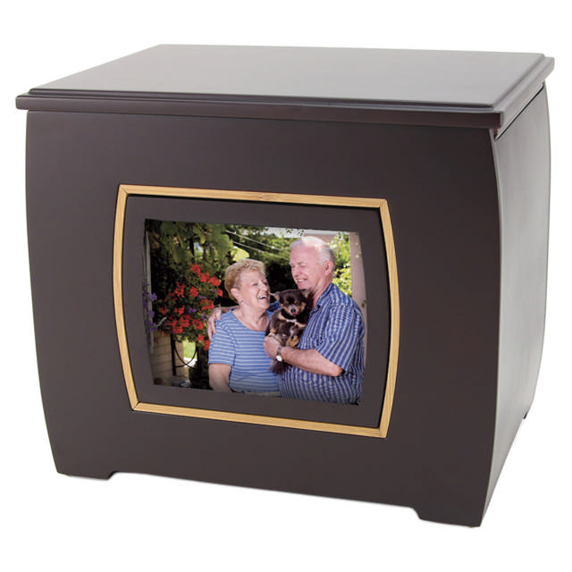 Modern Companion Urn with Photo Frame