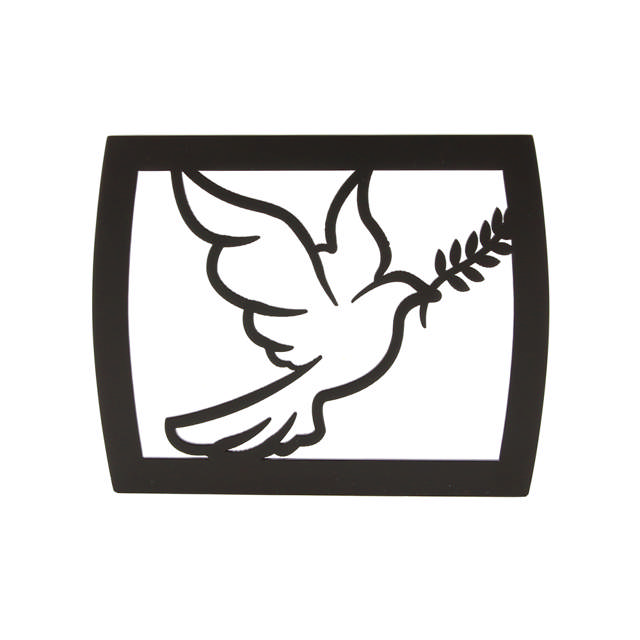 Modern Companion Urn with Dove