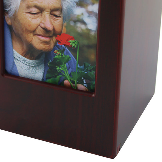 Photo Urn Cherry, Full Size Urn