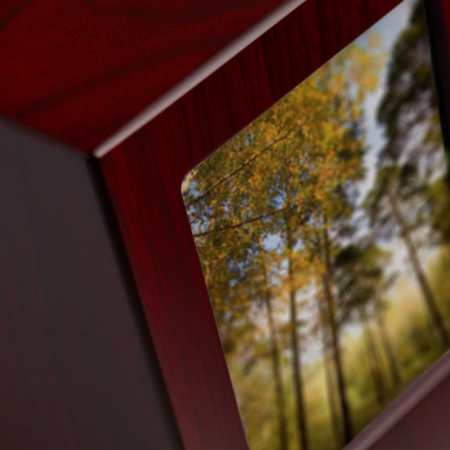 Photo Urn Cherry, Full Size Urn