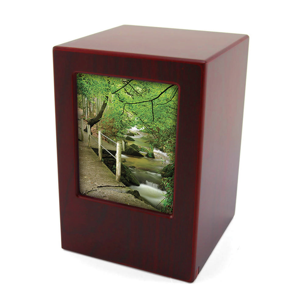 Photo Urn Cherry, Full Size Urn