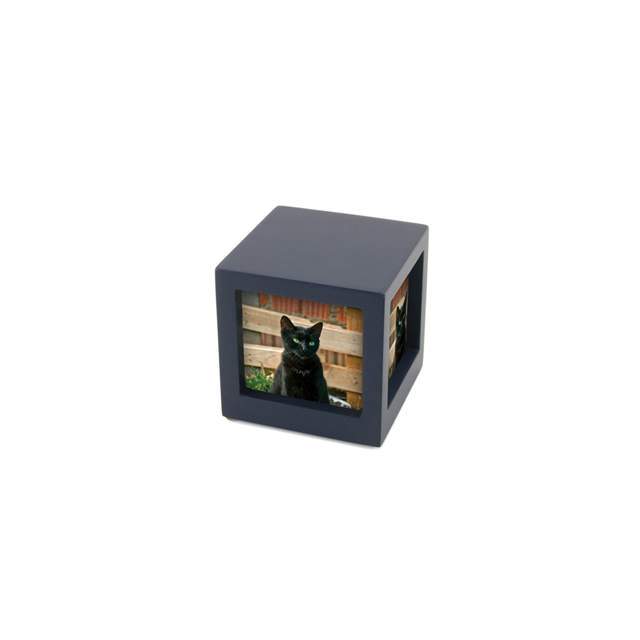 Photo Cube Navy, Petite Urn
