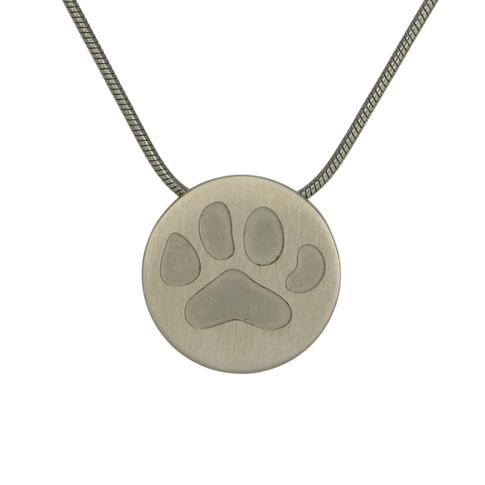 Pewter Round Large Paw