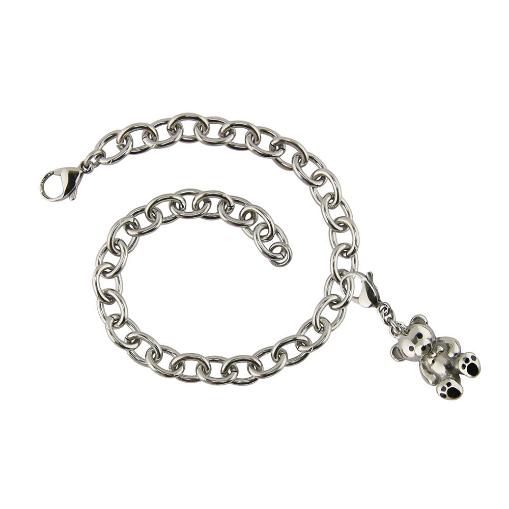 Bracelet with Teddy Bear Charm