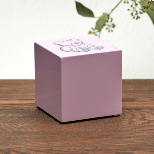 Teddy Bear Petite Urn, Pink